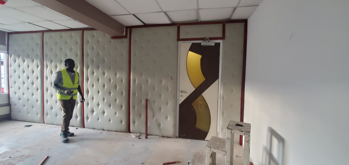 Soundproof Boardroom — Gypsum Designs project in Nairobi