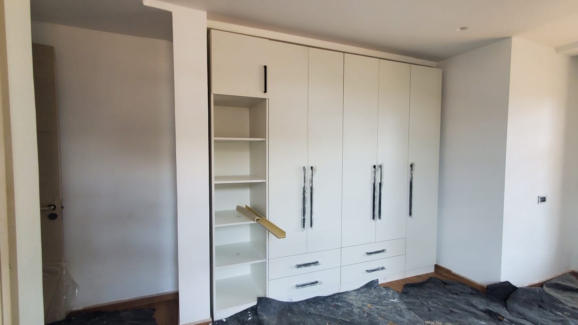 Custom wardrobe building in Nairobi