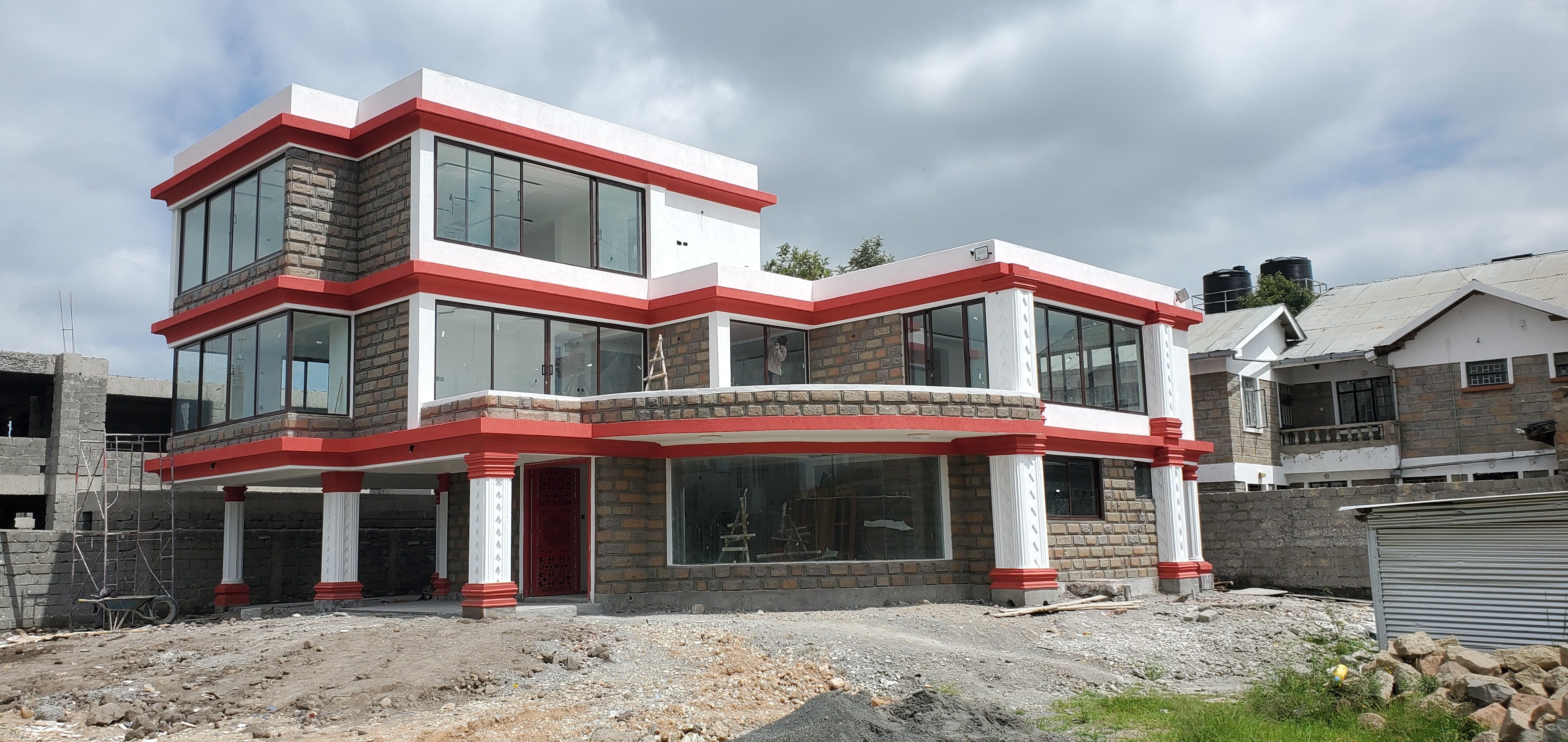 SYIOKIMAU SLIDING WINDOWS, Aluminium & Glass Fabrication project in Nairobi